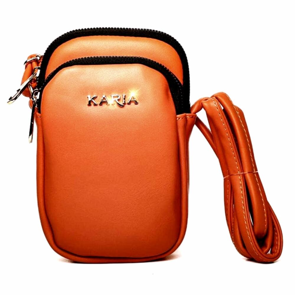 KARIA Women Cellphone Crossbody Bag Brick Brand New and High Quality Great Gift